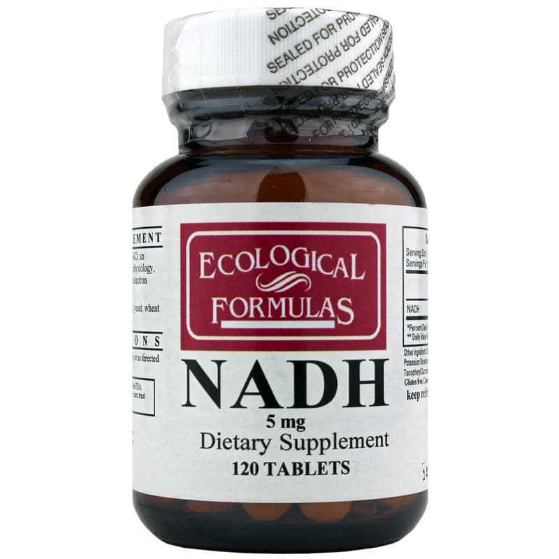 NADH 5 Mg, 120 Tablets, by Ecological Formulas