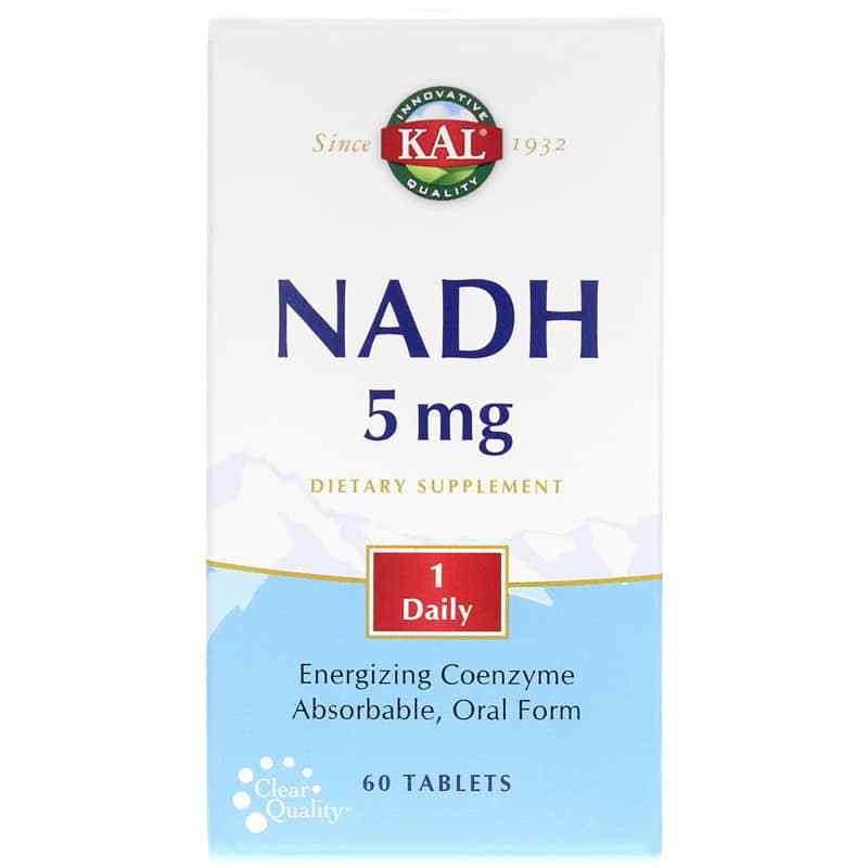 NADH 5 Mg, by Kal