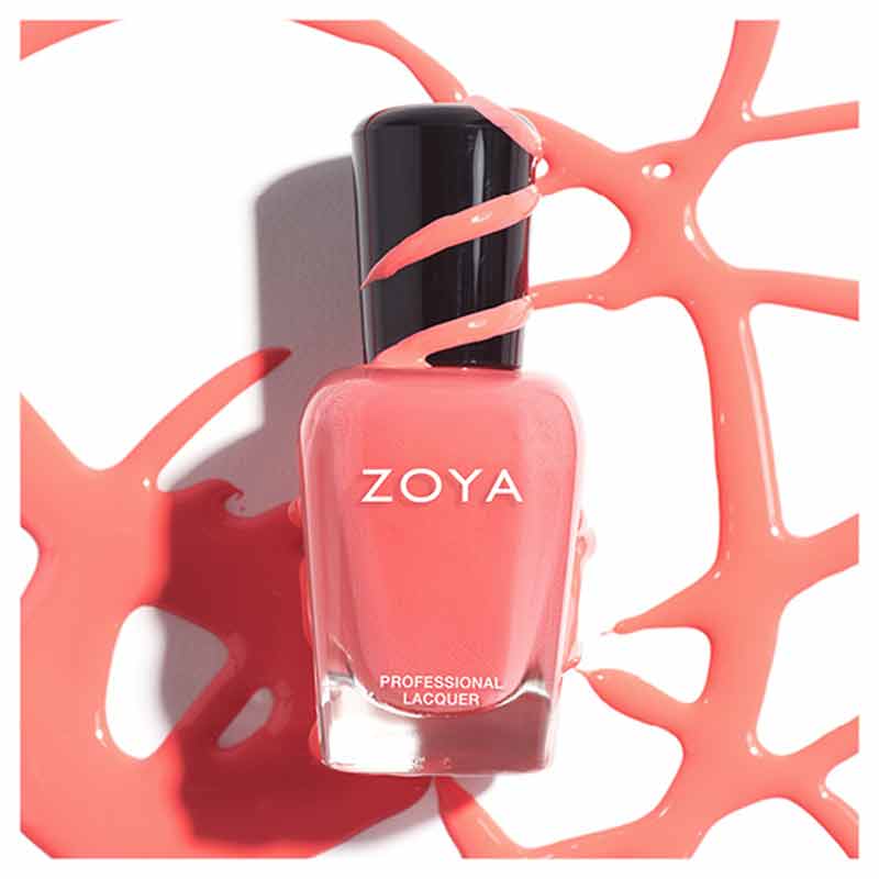 Nail Polish Coral, Ella, by Zoya, image #3