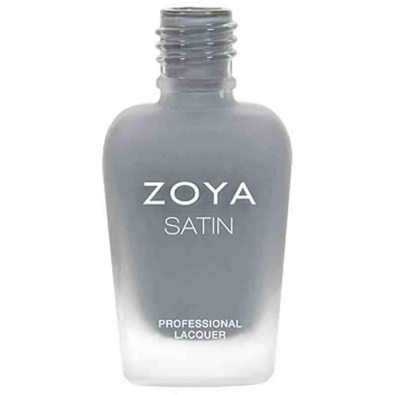 Nail Polish Gray, Tove (Satin), by Zoya