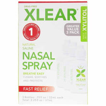 Nasal Spray with Xylitol, 18 Pack of 3 Packs, by Xlear