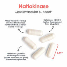 Nattokinase 50 Mg, 300 Veg Capsules, by Allergy Research Group, image #4