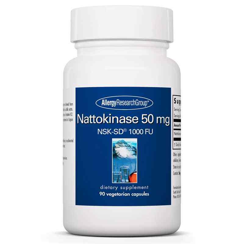 Nattokinase 50 Mg, by Allergy Research Group