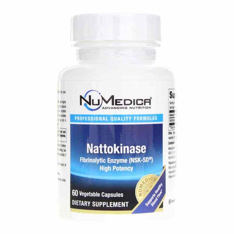 Nattokinase, 60 Veg Capsules, by NuMedica