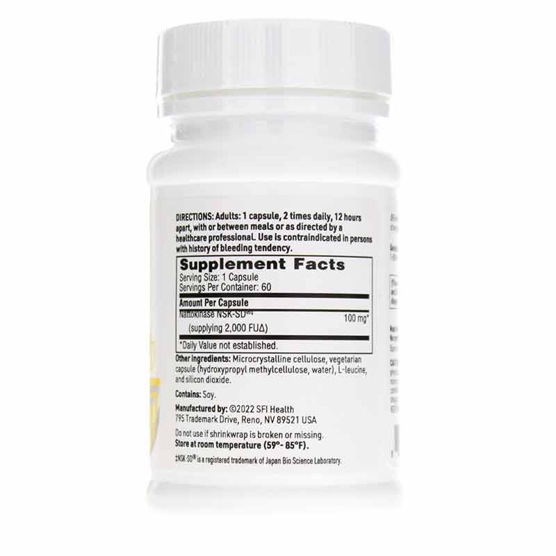 Nattokinase NSK-SD, by SFI Health, image #2