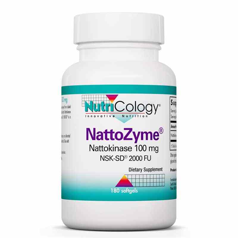 NattoZyme Nattokinase 100 Mg, by Nutricology