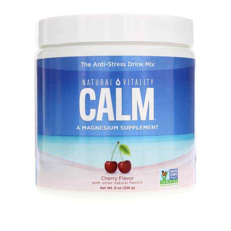 Natural Calm, Cherry, 8 Oz, by Natural Vitality