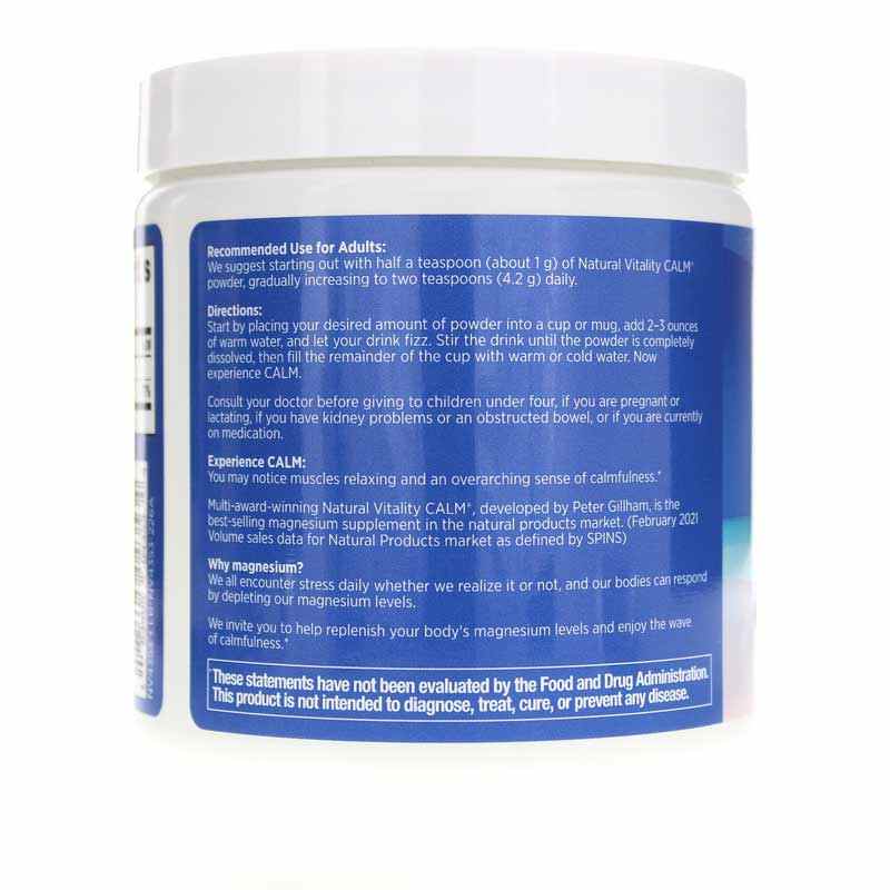 Natural Calm, Cherry, 8 Oz, by Natural Vitality, image #3