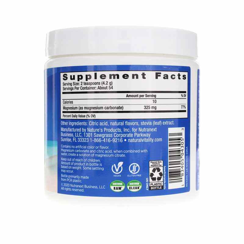 Natural Calm, Strawberry Mango, 8 Oz, by Natural Vitality, image #2