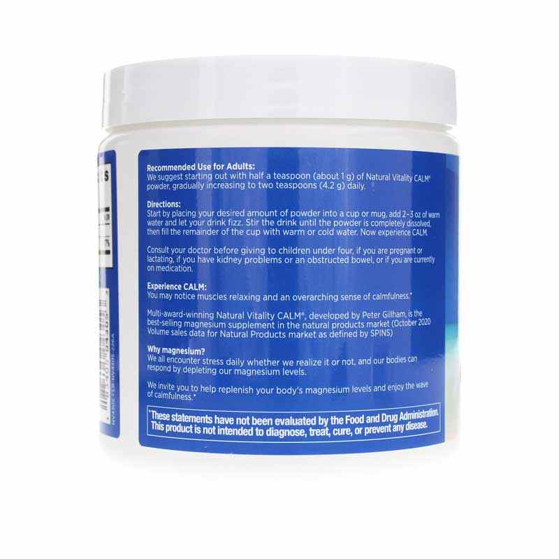 Natural Calm, Strawberry Mango, 8 Oz, by Natural Vitality, image #3