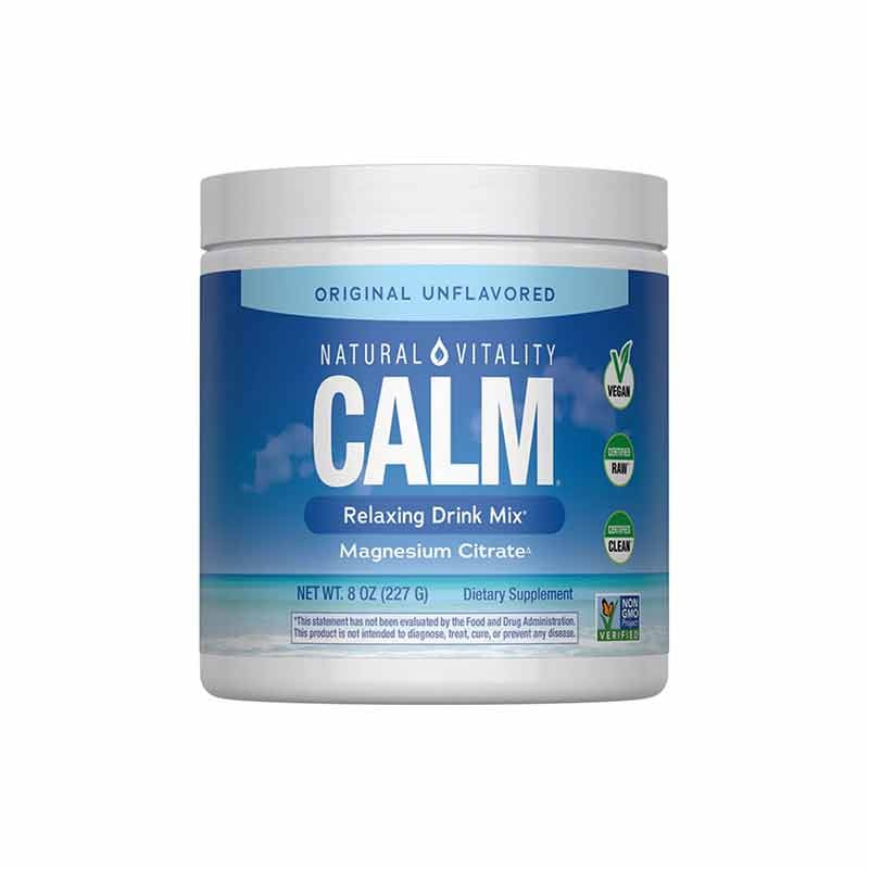 Natural Calm, Unflavored, 8 Oz, by Natural Vitality