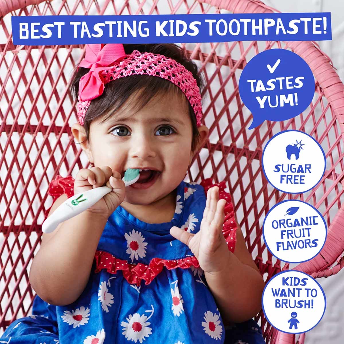 Natural Certified Kid's Toothpaste, by Jack N' Jill