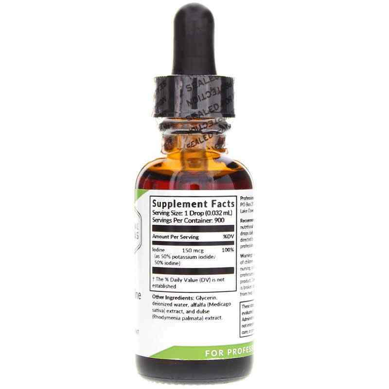Natural Iodine Drops, by Professional Formulas, image #2