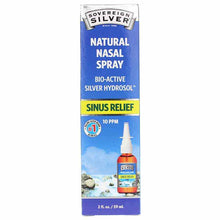 Natural Nasal Spray Bio-Active Silver Hydrosol, 2 Oz, by Sovereign Silver
