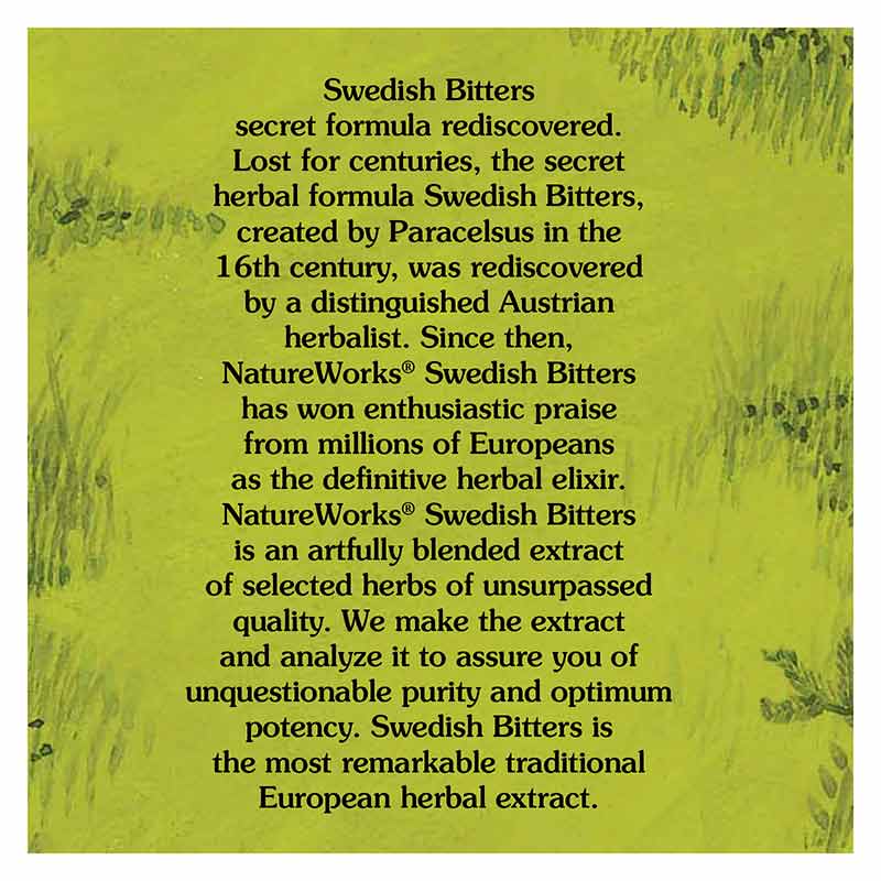NatureWorks Swedish Bitters, 33.8 Oz, by Natures Way, image #4