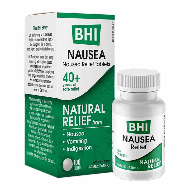 Nausea Relief Tablets, by BHI