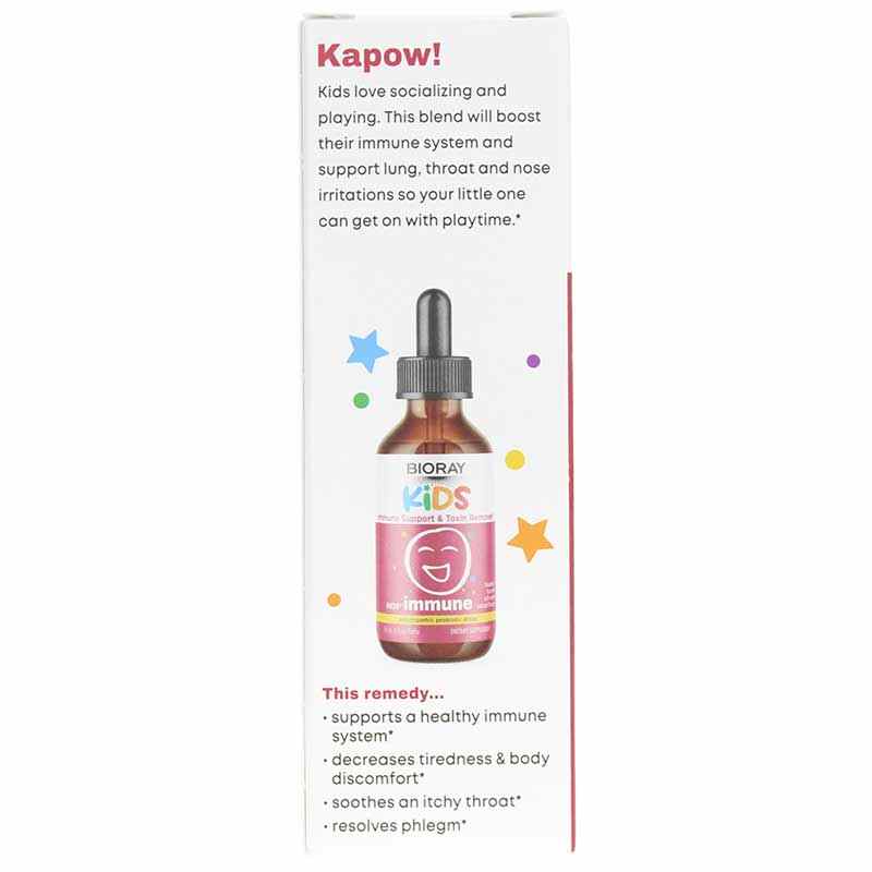 NDF Immune Probiotic Drops, 2 Oz, by BioRay Kids, image #3