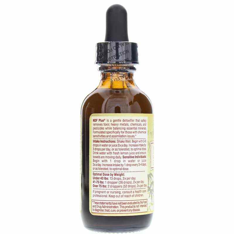 NDF Plus Gentle Heavy Metal Detox, 2 Oz, by BioRay, image #3