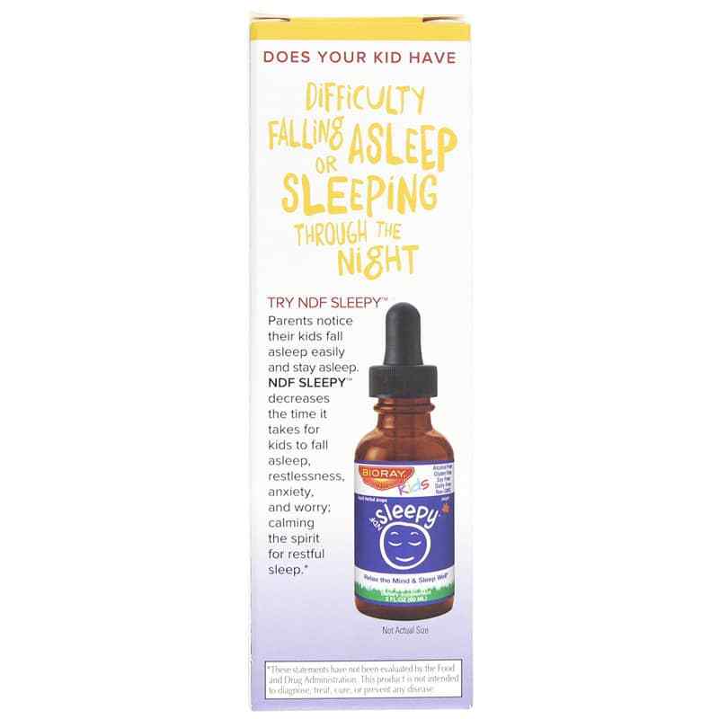 NDF Sleepy Herbal Drops, Maple, 2 Oz, by BioRay Kids, image #3