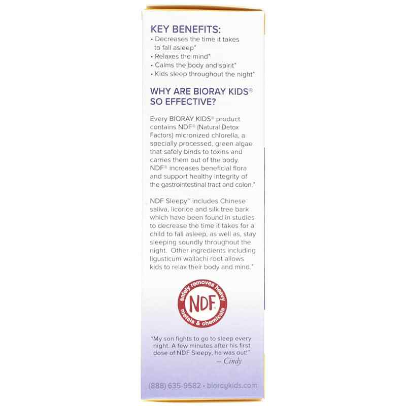 NDF Sleepy Herbal Drops, Maple, 2 Oz, by BioRay Kids, image #4