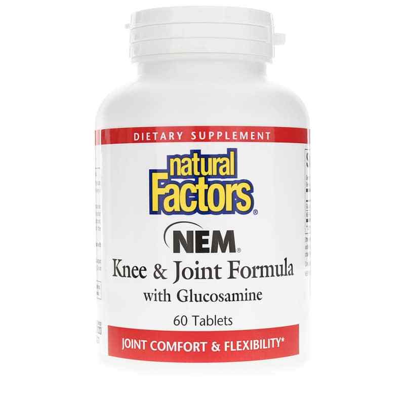NEM Knee & Joint Formula with Glucosamine, by Natural Factors