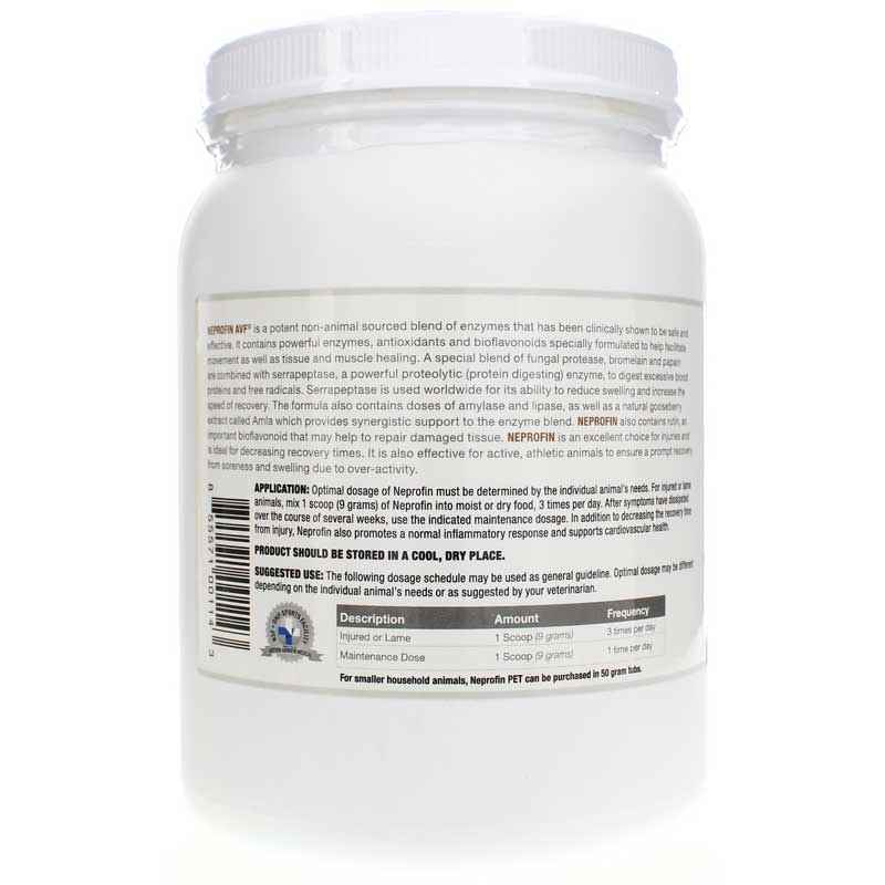 Neprofin AVF Advanced Veterinary Formula, 1000 Grams, by Arthur Andrew Medical, image #3