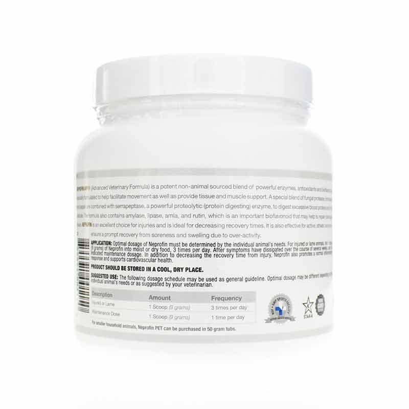 Neprofin AVF Advanced Veterinary Formula, 500 Grams, by Arthur Andrew Medical, image #3