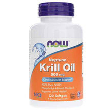 Neptune Krill 500 Mg, 120 Softgels, by NOW Foods