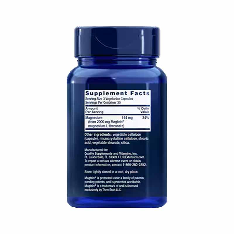 Neuro-Mag Magnesium L-Threonate, by Life Extension, image #2