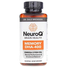 NeuroQ Brain Health Memory DHA-400, by LifeSeasons