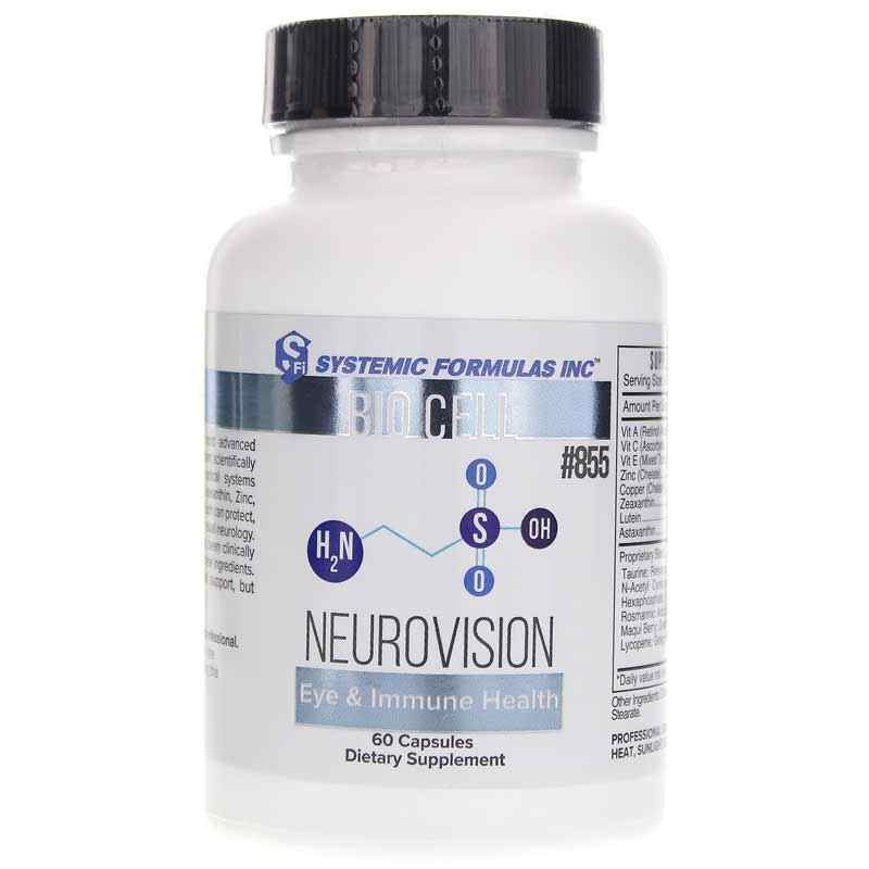 NeuroVision Eye & Immune Health, by Systemic Formulas