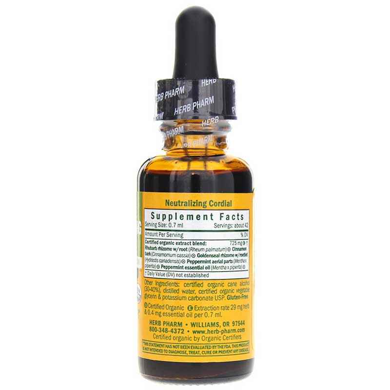 Neutralizing Cordial, 1 Oz, by Herb Pharm, image #2