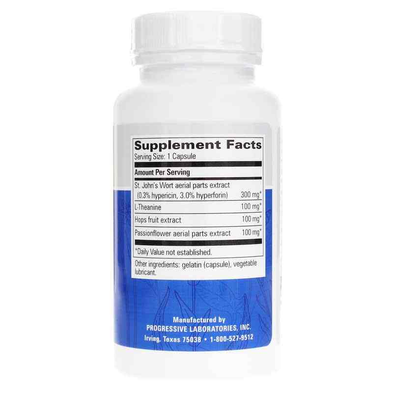 New Mood St. John's Wort & L-Theanine, by Progressive Labs, image #2