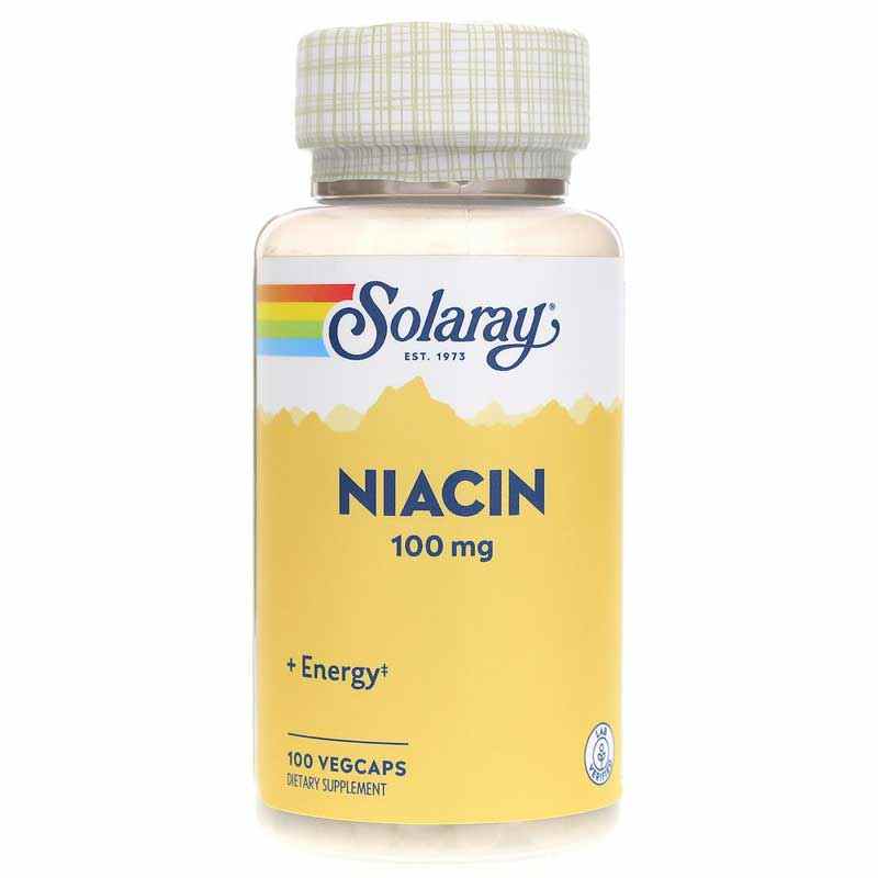 Niacin 100 Mg, by Solaray