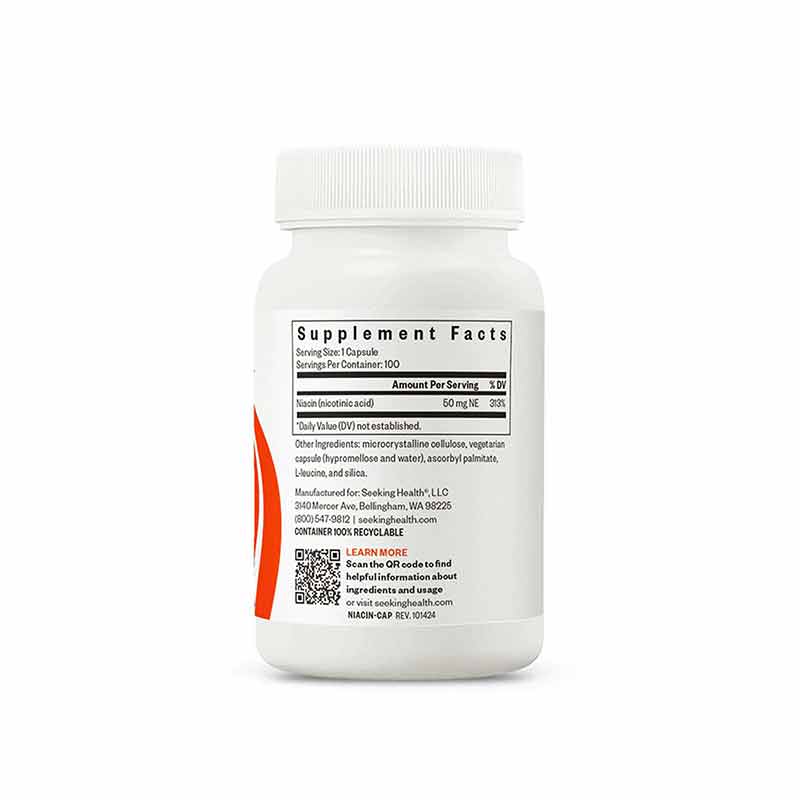 Niacin 50 Mg, by Seeking Health, image #3