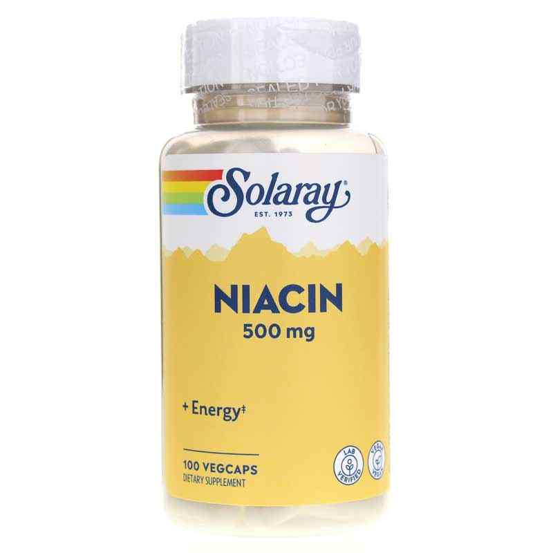 Niacin 500 Mg, by Solaray