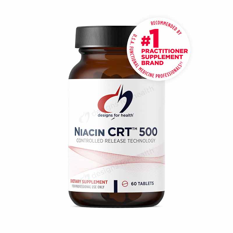 Niacin CRT 500 Mg, by Designs For Health