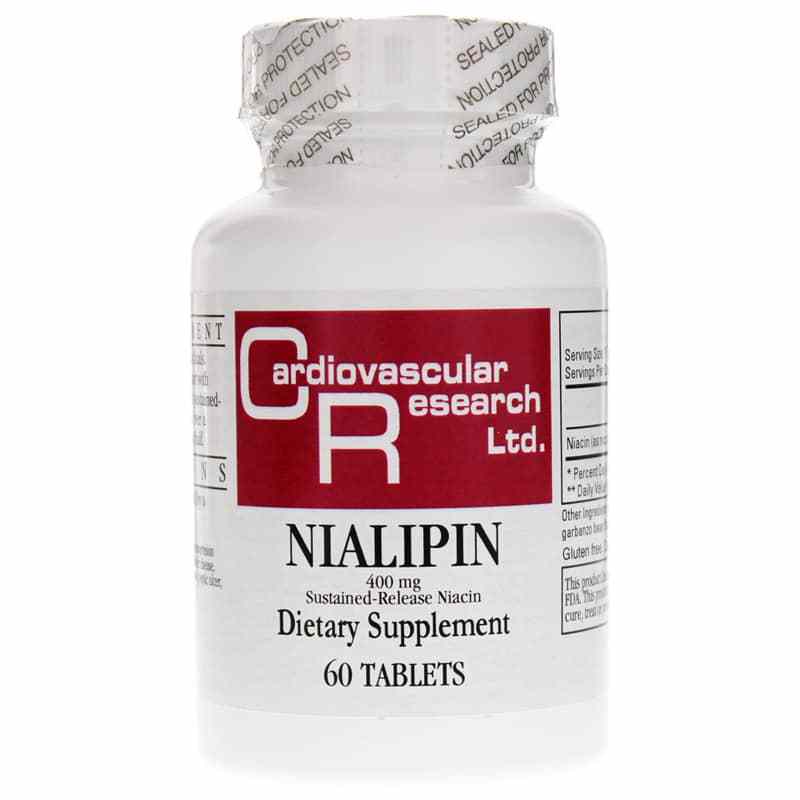 Nialipin Timed-Release Niacin 400 Mg, by Cardiovascular Research