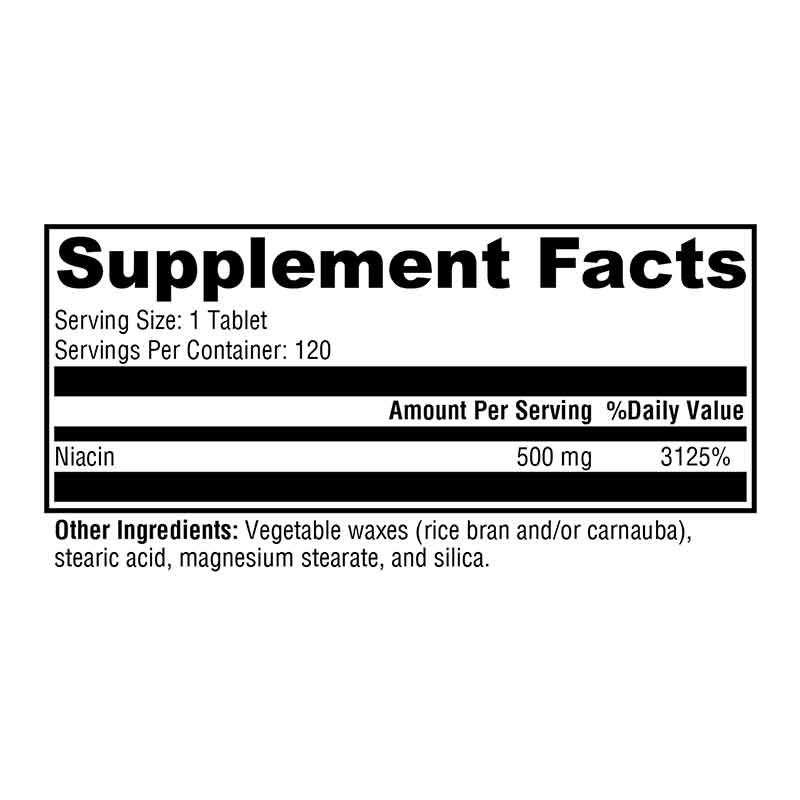 NiaVasc, 120 Tablets, by Xymogen, image #2