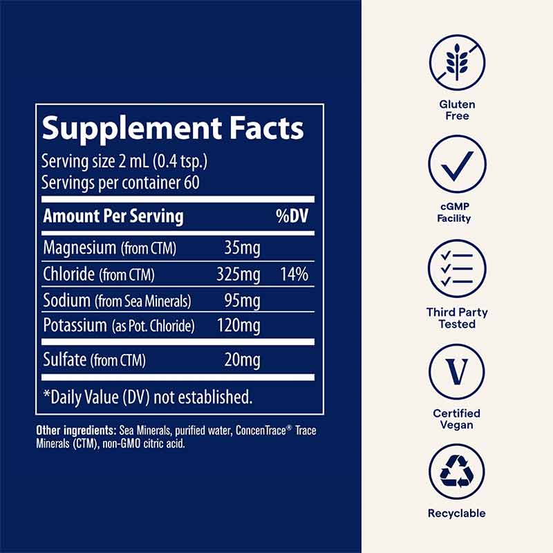 NO! Muscle Cramps Liquid, by Trace Minerals Research, image #3