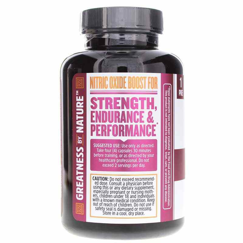 N.O. Pro Nitric Oxide Booster Capsules, by Zhou Nutrition, image #3