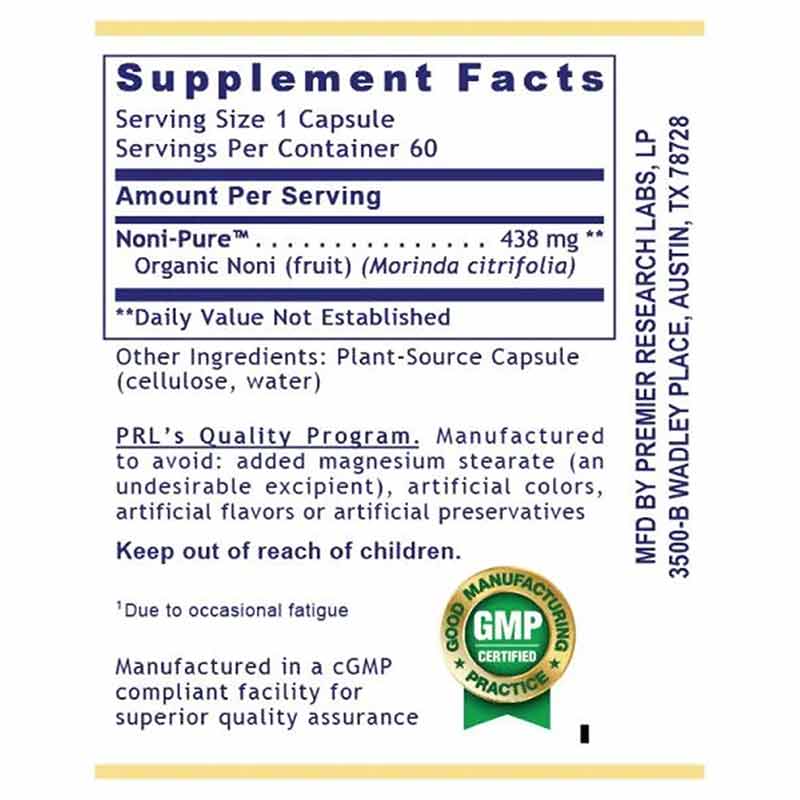 Noni Health and Wellness Support, by Premier Research Labs, image #4