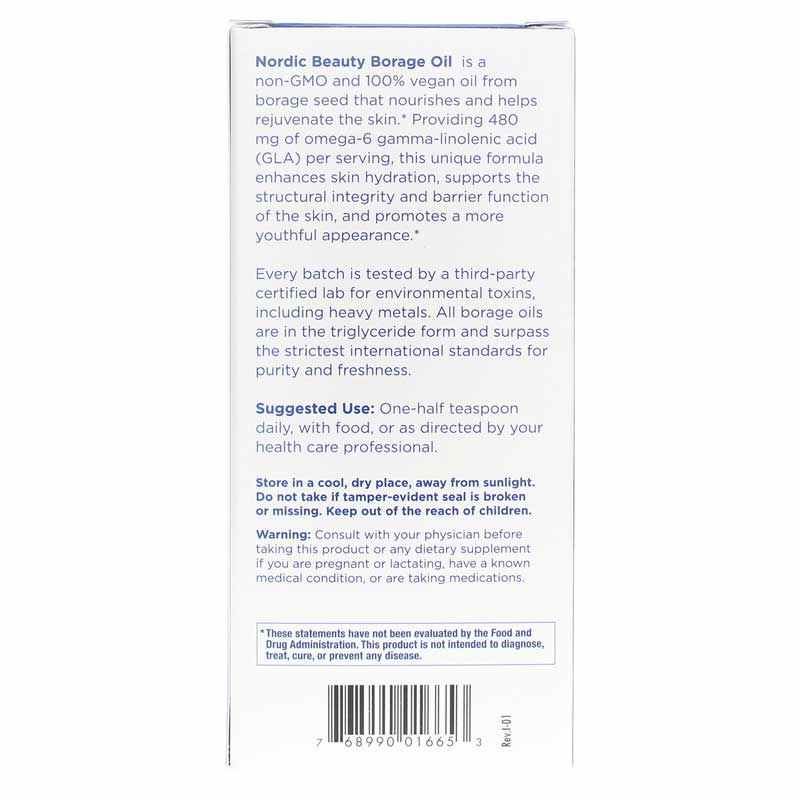 Nordic Beauty Borage Oil, by Nordic Naturals, image #3