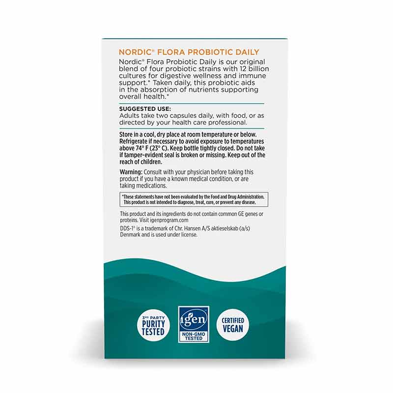 Nordic Flora Probiotic Daily, by Nordic Naturals, image #4