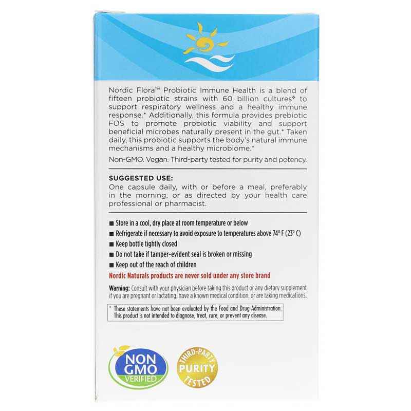 Nordic Flora Probiotic Immune Health, by Nordic Naturals, image #3