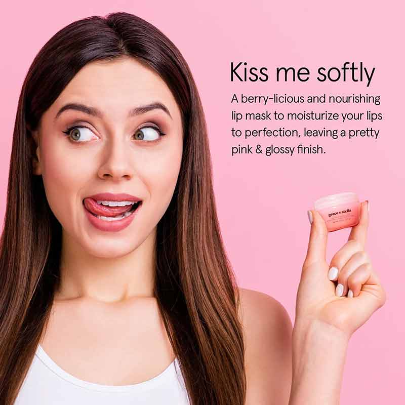 Nourishing Berry Lip Mask, by Grace & Stella, image #4