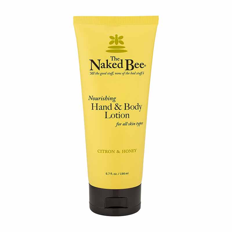 Nourishing Hand & Body Lotion, Citron & Honey, 6.7 Oz, by Naked Bee