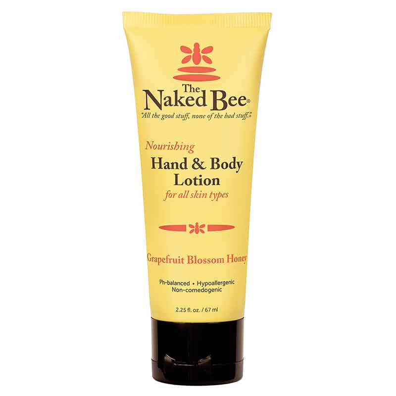 Nourishing Hand & Body Lotion, Grapefruit Blossom Honey, 2.25 Oz, by Naked Bee