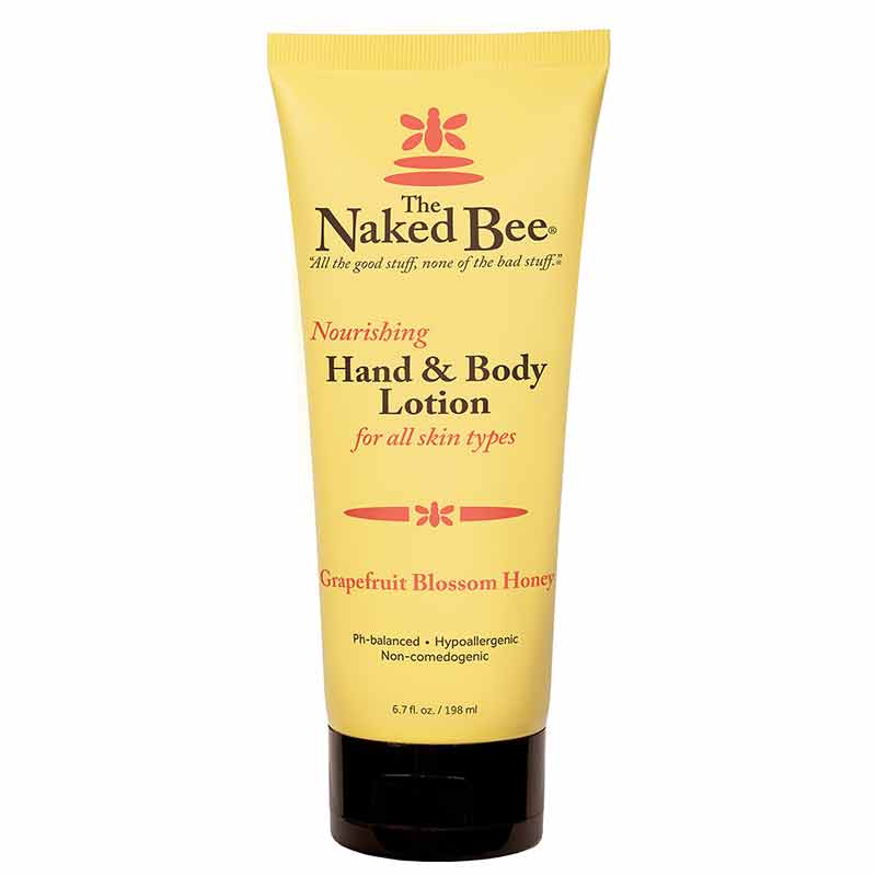 Nourishing Hand & Body Lotion, Grapefruit Blossom Honey, 6.7 Oz, by Naked Bee