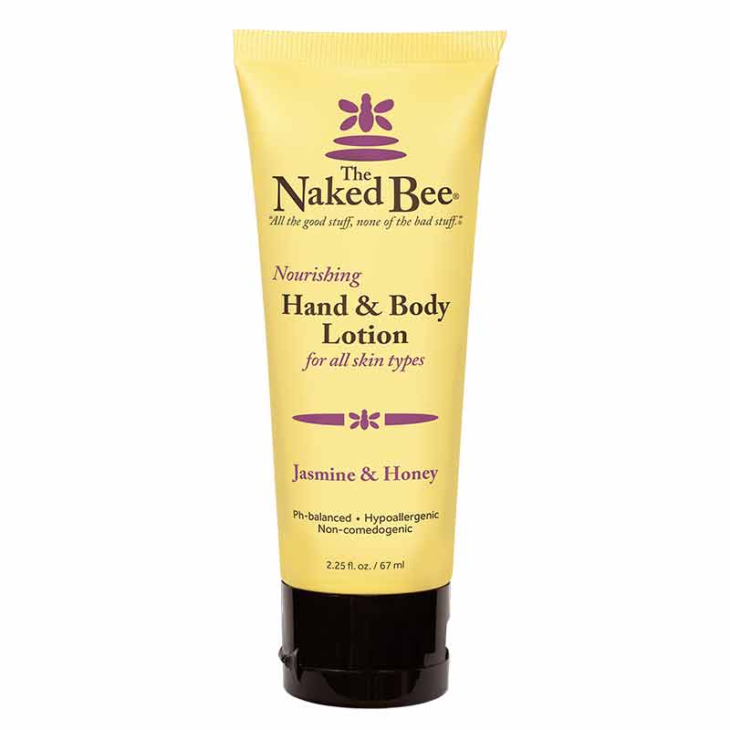 Nourishing Hand & Body Lotion, Jasmine & Honey, 2.25 Oz, by Naked Bee